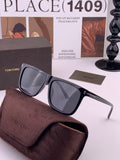 Tom Ford TF7220 Polarized Fashion Black Lens Sunglasses for Men & Wom - 399355