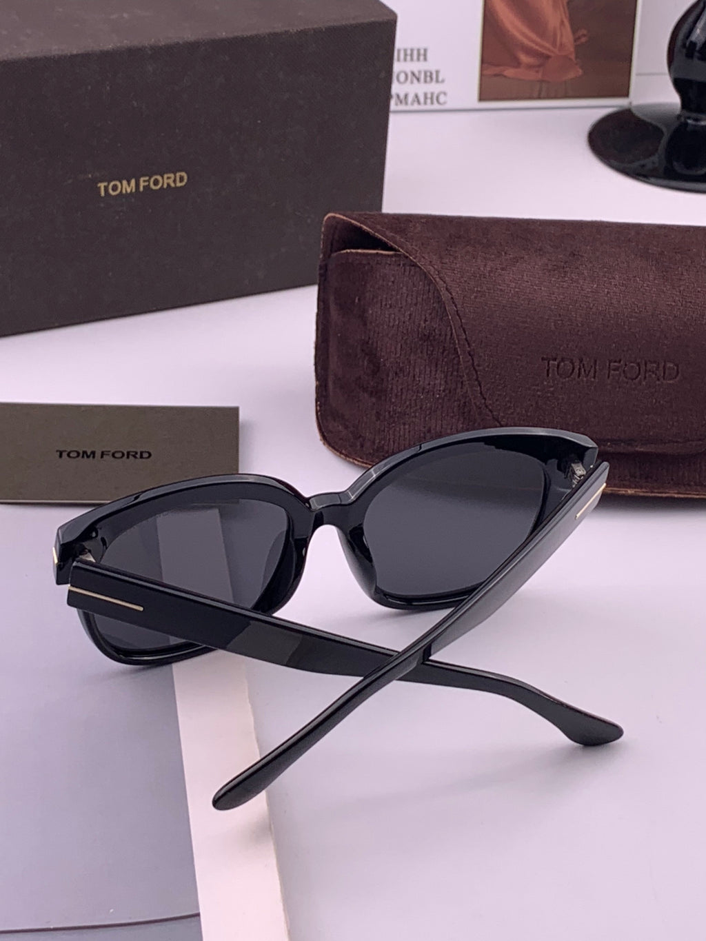 Tom Ford TF1220 Polarized Fashion Black Lens Sunglasses for Men & Wom - 399366 - detail image 7