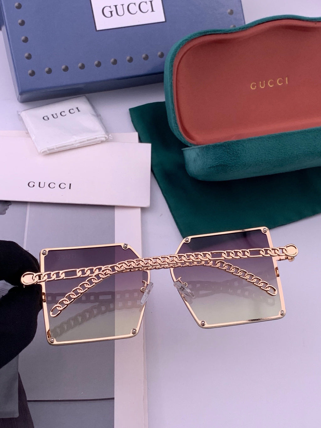 Chanel CH322 Lightweight Rimless Black Lens Sunglasses for Women - 398536 - detail image 5
