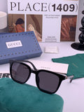 Gucci G4613 Polarized Square Black Lens Sunglasses for Women - 415089