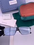 Gucci G2225 Polarized Aviator Gold Lens Sunglasses for Men - 415068