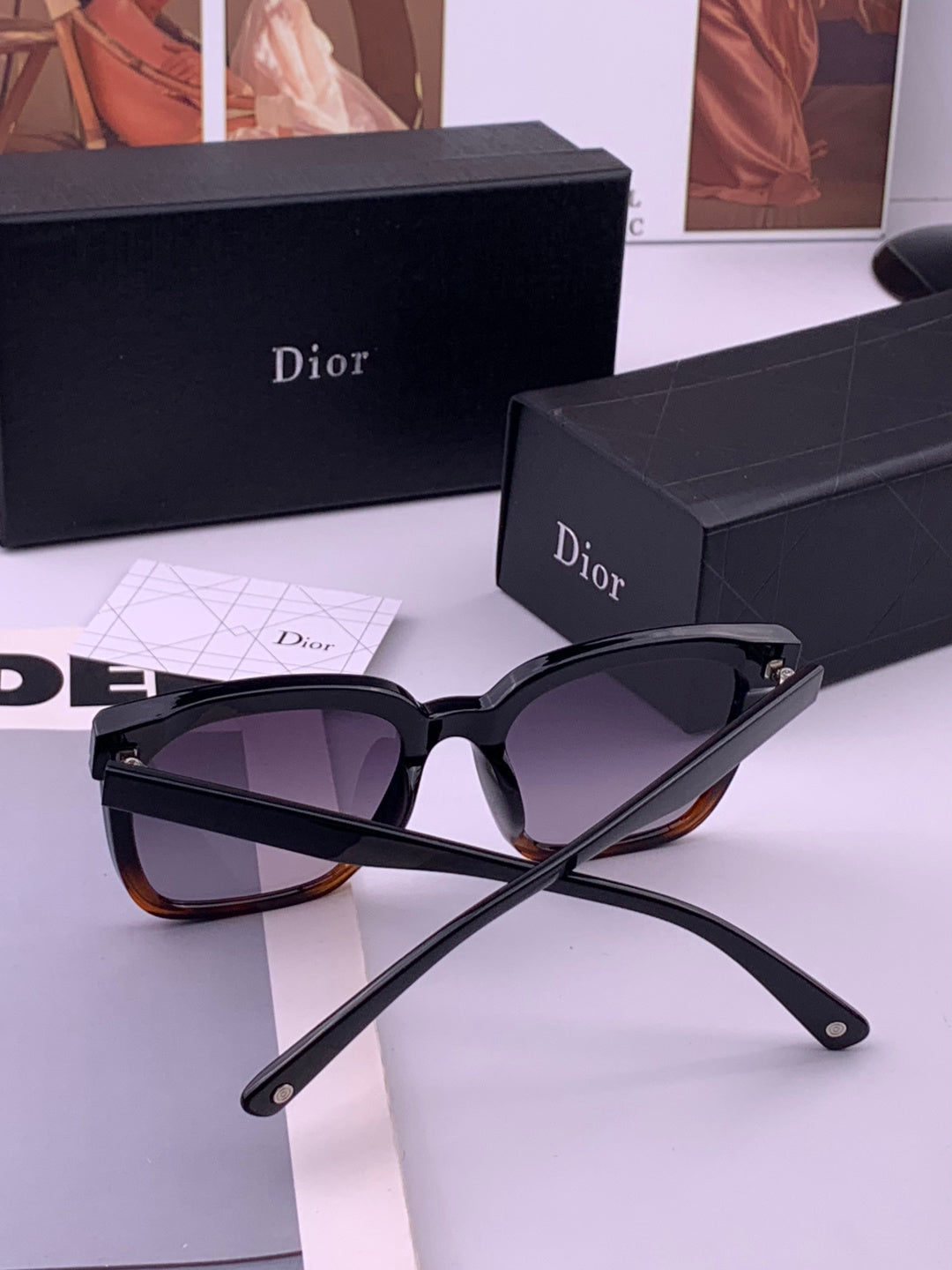 Gucci G752 Polarized Square Brown Lens Sunglasses for Women - 415037 - detail image 3