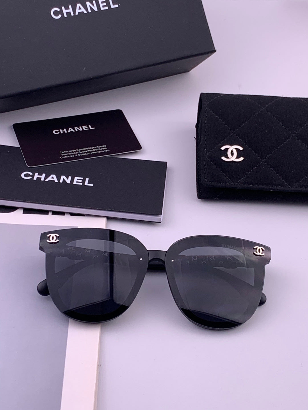 Chanel CH3620 Polarized Square Brown Lens Sunglasses for Men & Women - 431590 - detail image 4