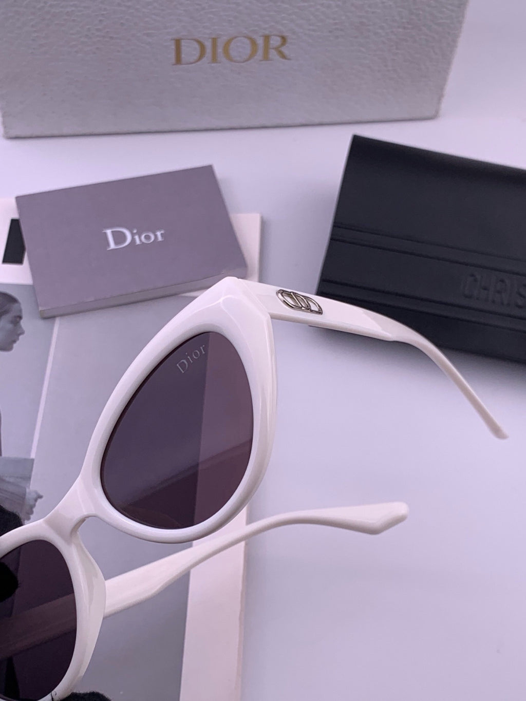 Dior D4109 Polarized Square Pink Lens Sunglasses for Men & Women - 431771 - detail image 2