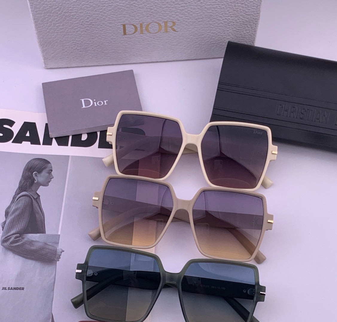 Dior CD4780 Polarized Square Blue Lens Sunglasses for Women - 449099 - detail image 7