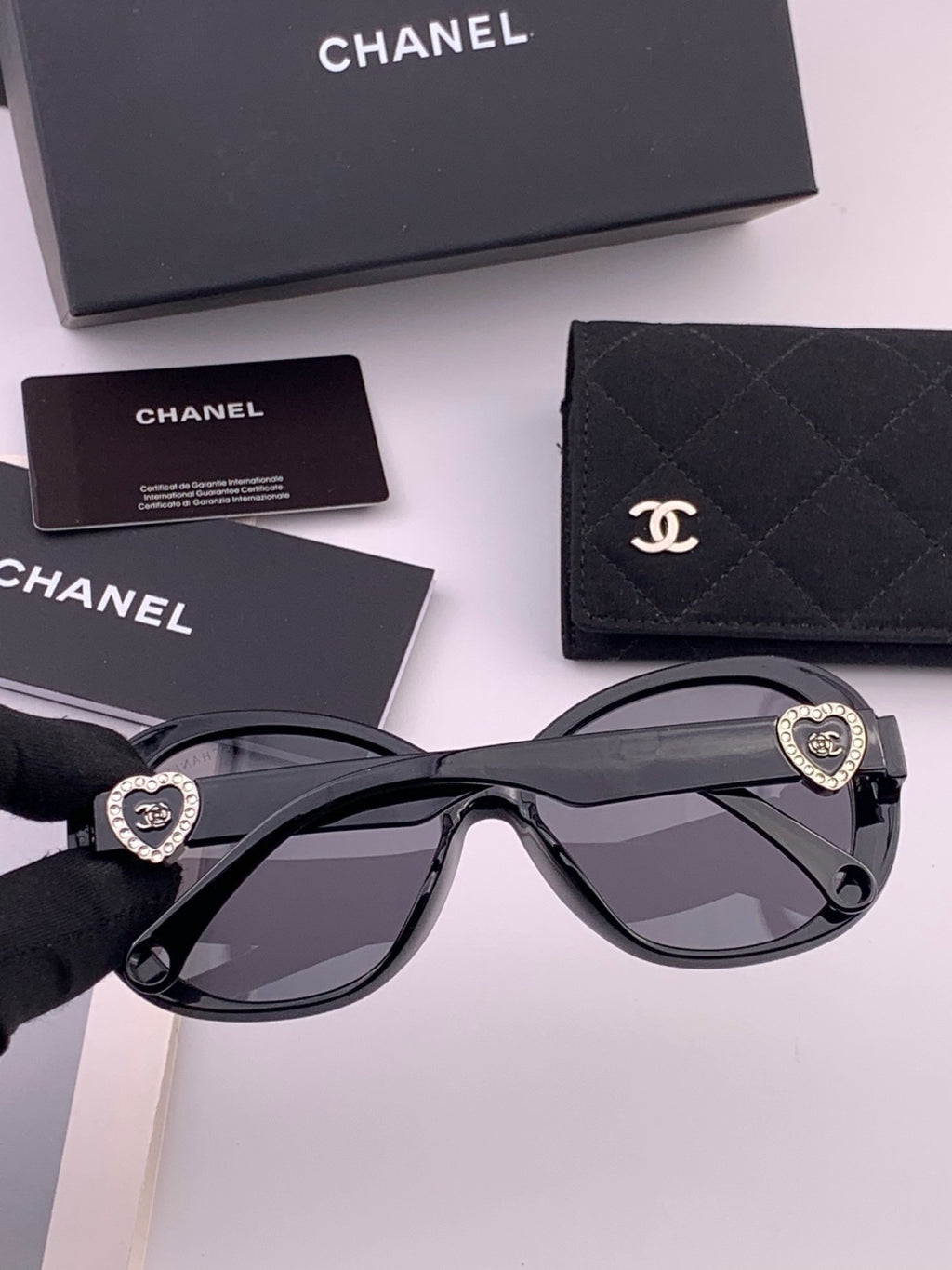 Chanel CH6788 Polarized Oversized Black Lens Sunglasses for Men & Wom - 448984 - detail image 3