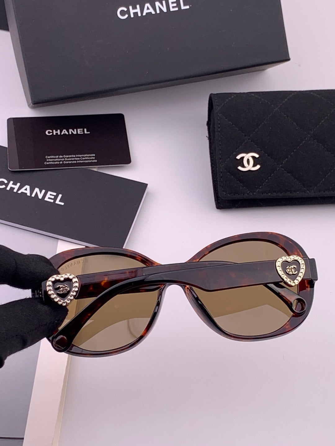 Chanel CH6788 Polarized Oversized Black Lens Sunglasses for Men & Wom - 448985 - detail image 4