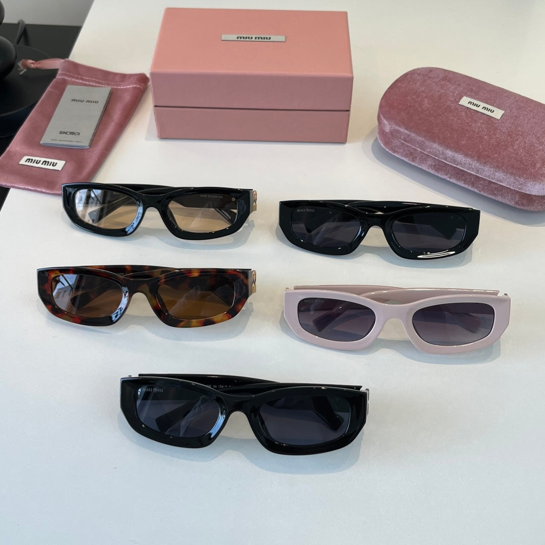 Miu Miu Cat-Eye Silver Lens Sunglasses for Men & Women - 449744 - detail image 10