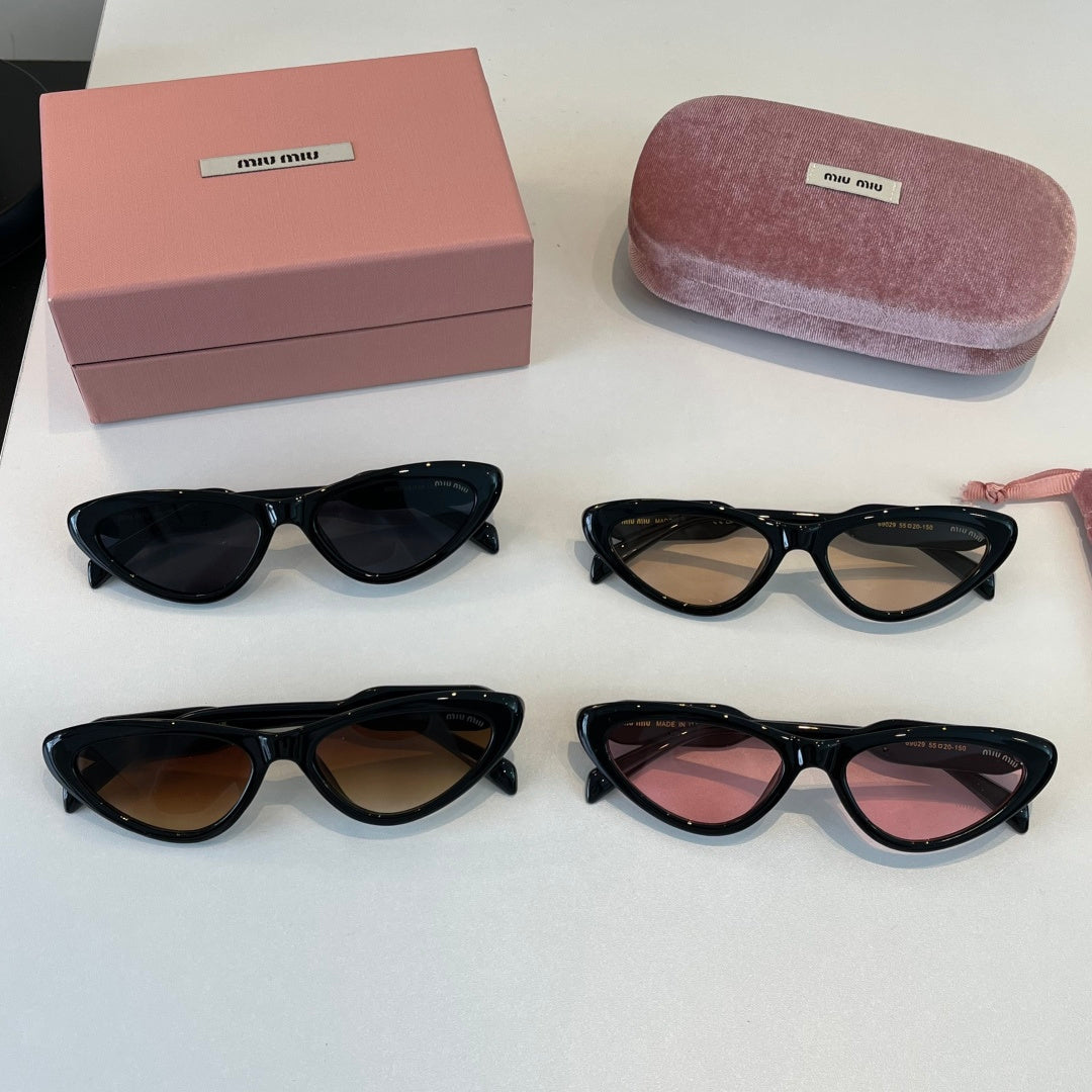 Miu Miu Cat-Eye Silver Lens Sunglasses for Men & Women - 487582 - detail image 10