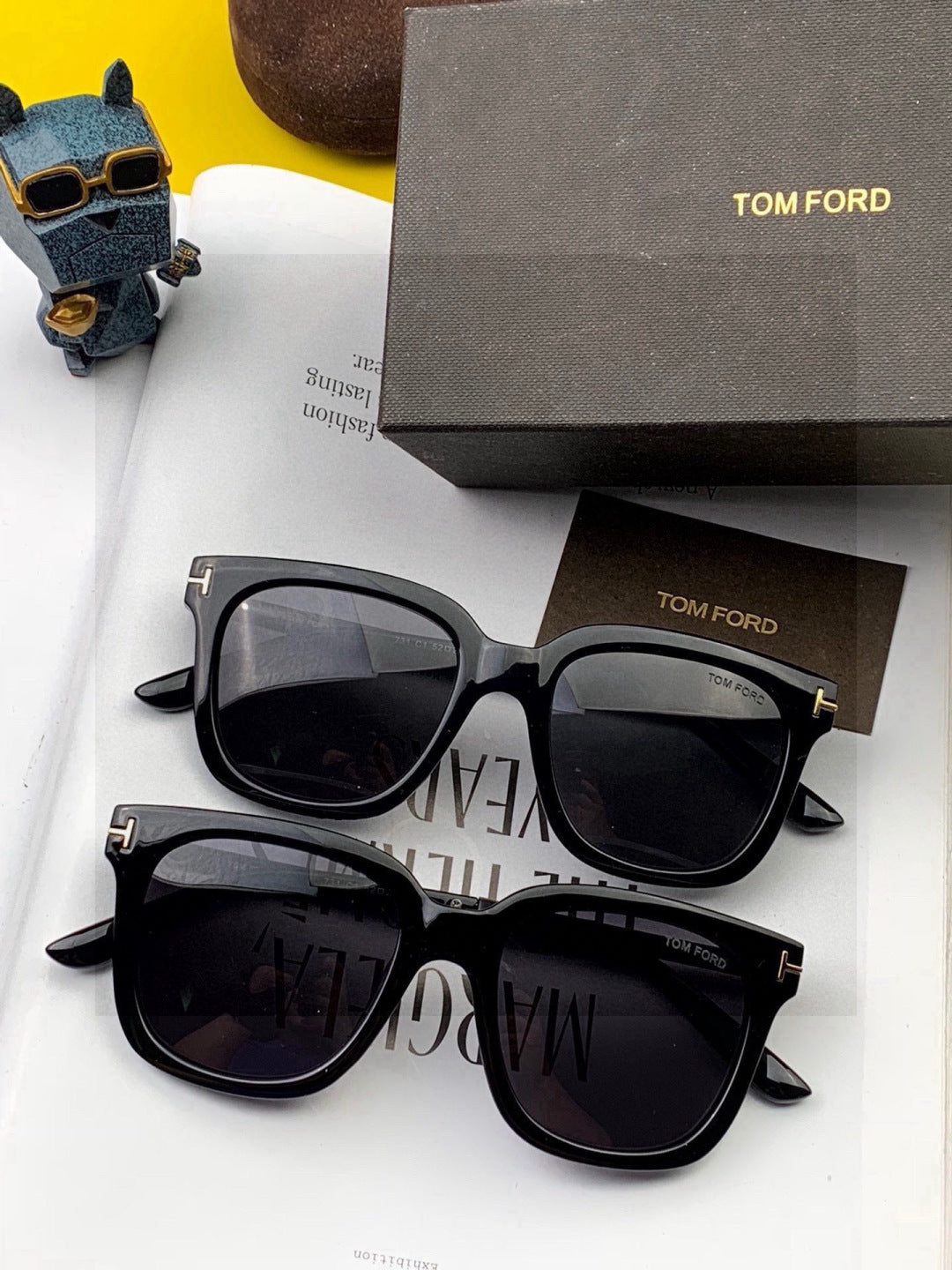 Tom Ford TF4876 Polarized Fashion Gold Lens Sunglasses for Men & Wome - 466309 - detail image 4