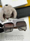Dior CD6251 Polarized Square Black Lens Sunglasses for Women - 465368
