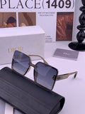 Dior CD8226 Polarized Square Gold Lens Sunglasses for Women