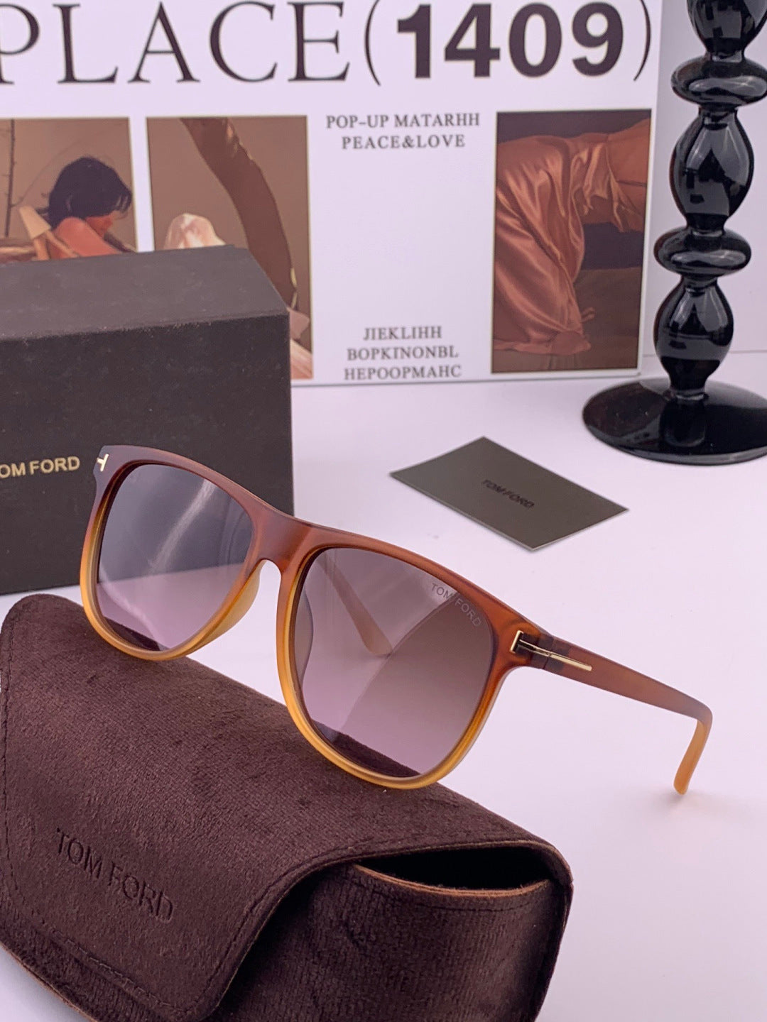 Tom Ford TF6220 Polarized Fashion Red Lens Sunglasses for Men & Women - 466332 - detail image 2