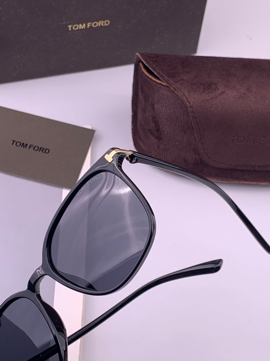 Tom Ford TF32037 Polarized Fashion Black Lens Sunglasses for Men & Wo - 466335 - detail image 3