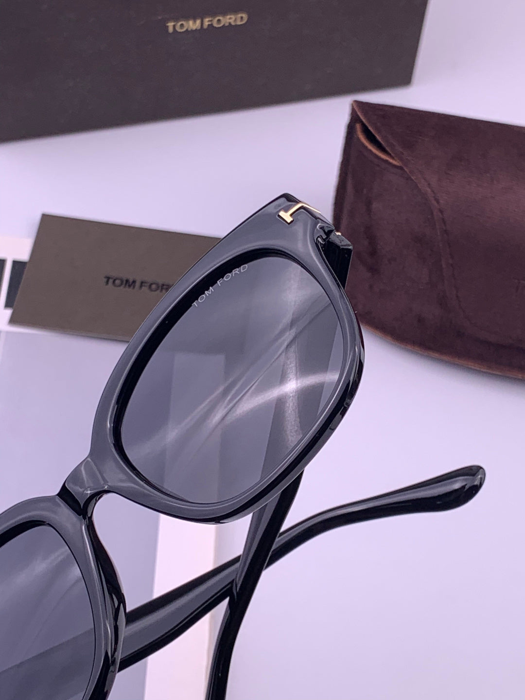 Tom Ford TF1220 Polarized Fashion Black Lens Sunglasses for Men & Wom - 466337 - detail image 4