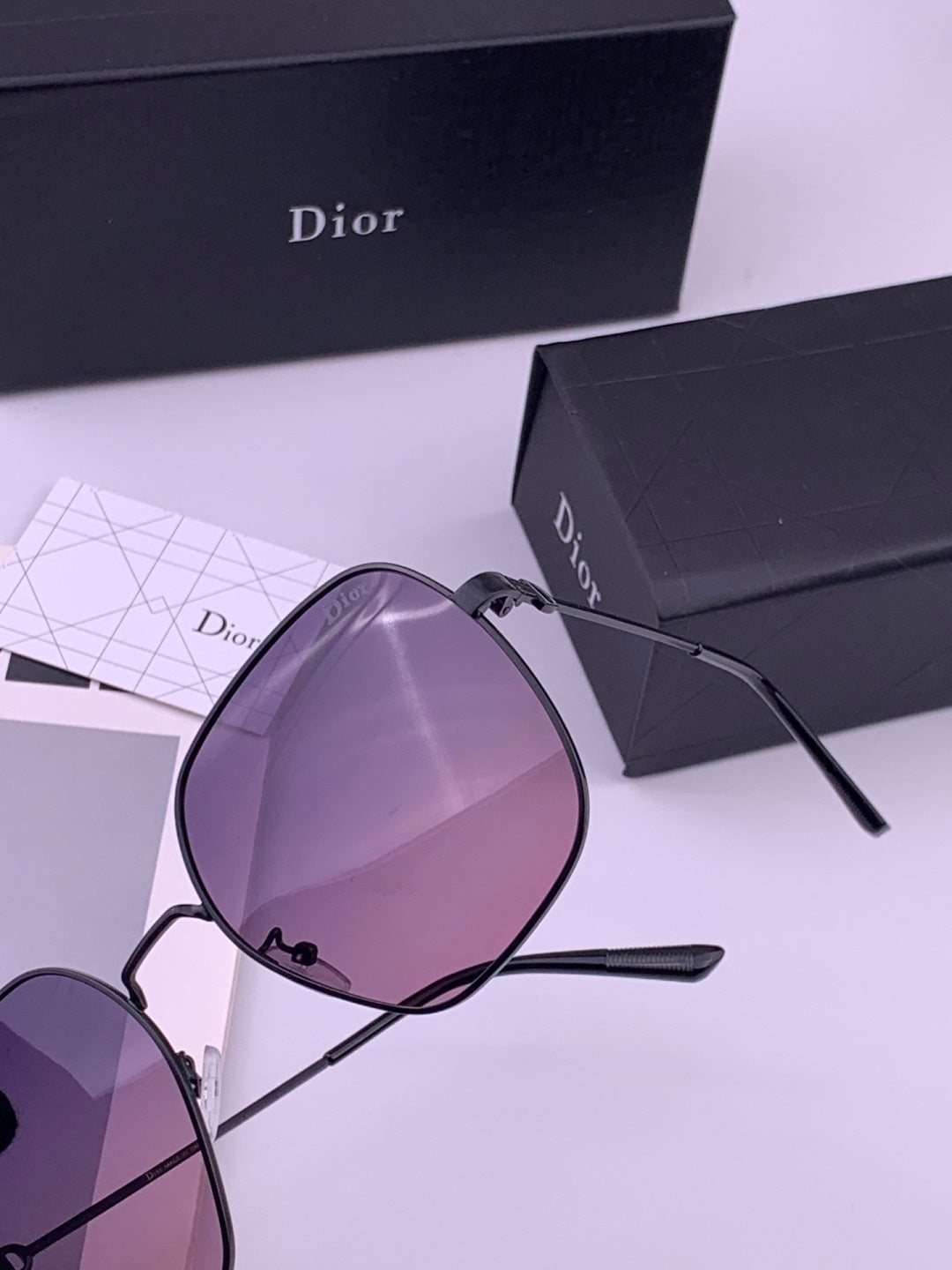 Dior CD2303 Fashion Brown Lens Sunglasses for Men & Women - detail image 3