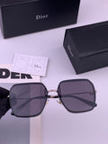 Dior D7635 Polarized Fashion Black Lens Sunglasses for Men & Women