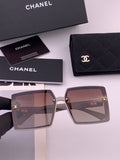Chanel CH5250 Polarized Square Brown Lens Sunglasses for Women