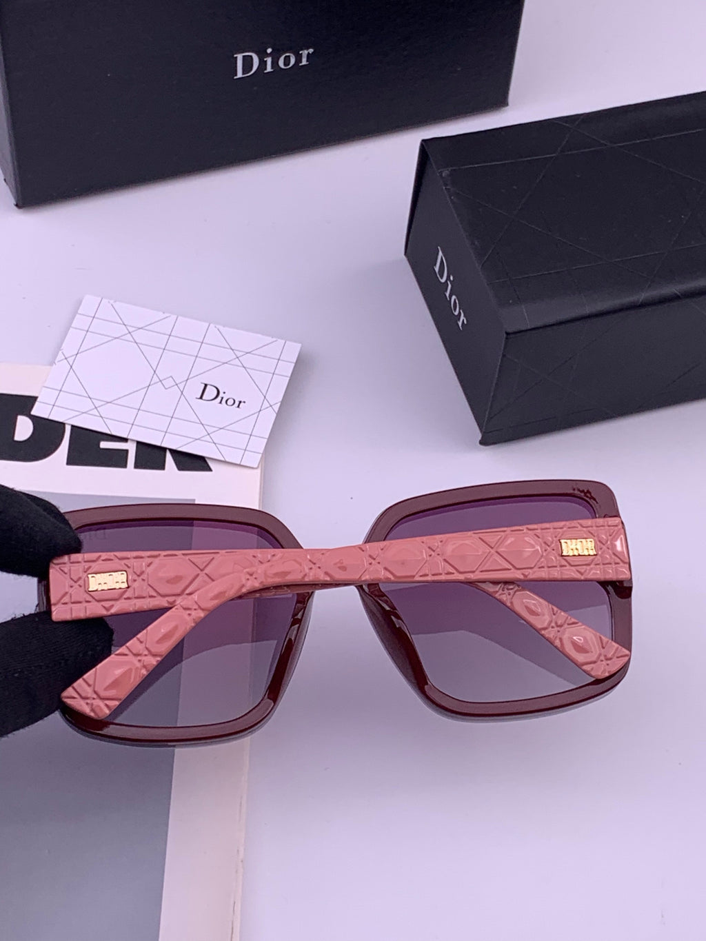 Dior CD2893 Polarized Fashion Brown Lens Sunglasses for Men & Women - detail image 4