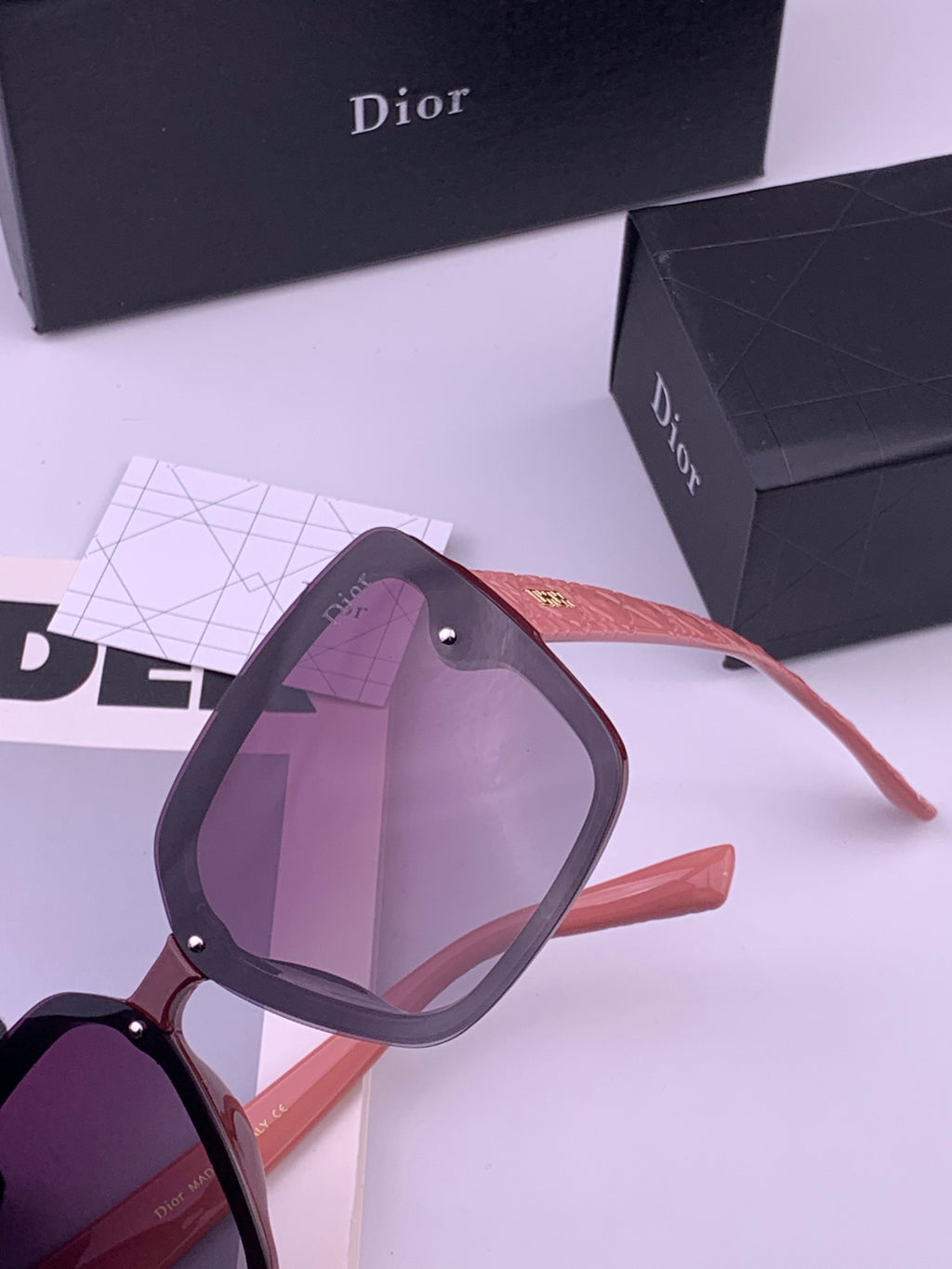 Dior CD2893 Polarized Fashion Brown Lens Sunglasses for Men & Women - detail image 3