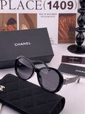 Chanel CH6788 Polarized Oversized Black Lens Sunglasses for Men & Wom - 486617