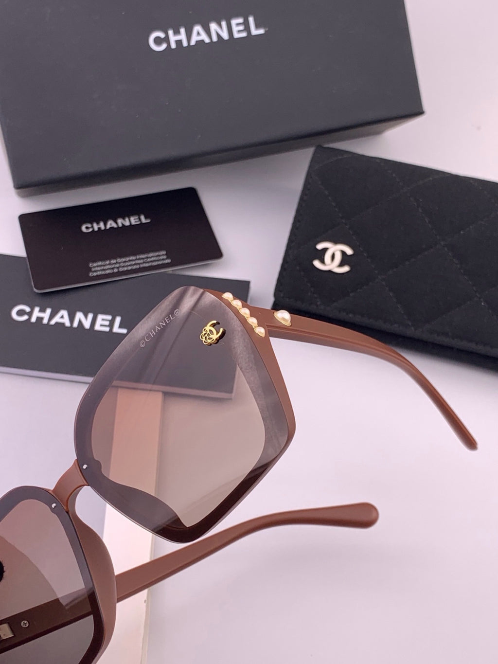 Chanel CH6994 Polarized Oversized Brown Lens Sunglasses for Men & Wom - 486509 - detail image 2