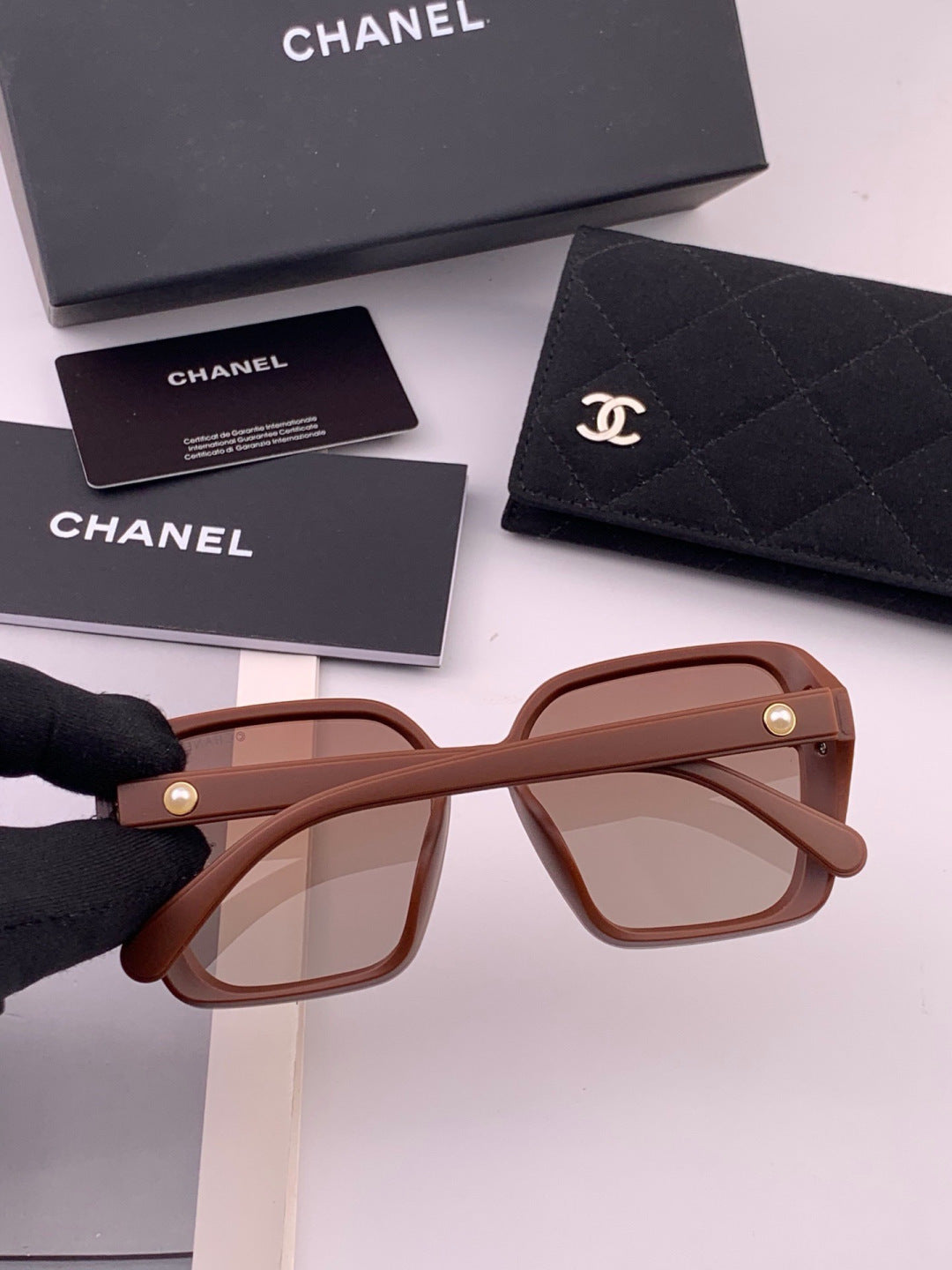 Chanel CH6994 Polarized Oversized Brown Lens Sunglasses for Men & Wom - 486509 - detail image 3