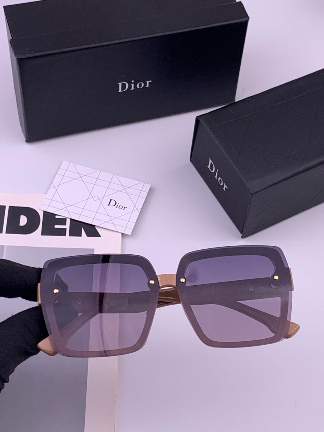 Dior CD27702 Polarized Fashion Brown Lens Sunglasses for Men & Women
