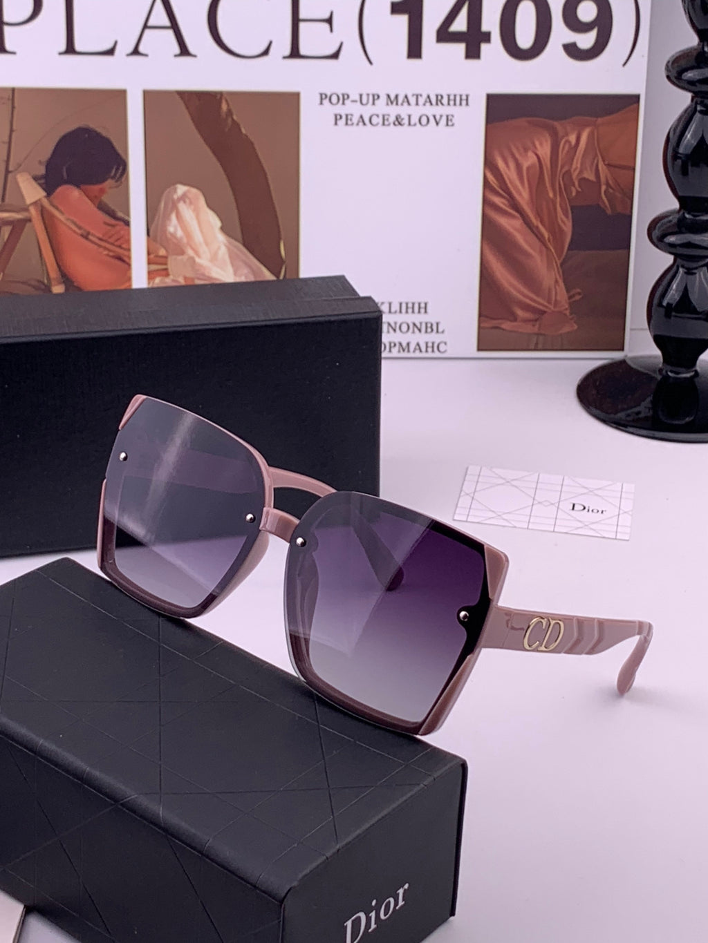 Dior CD2811 Polarized Fashion Gold Lens Sunglasses for Men & Women - detail image 2