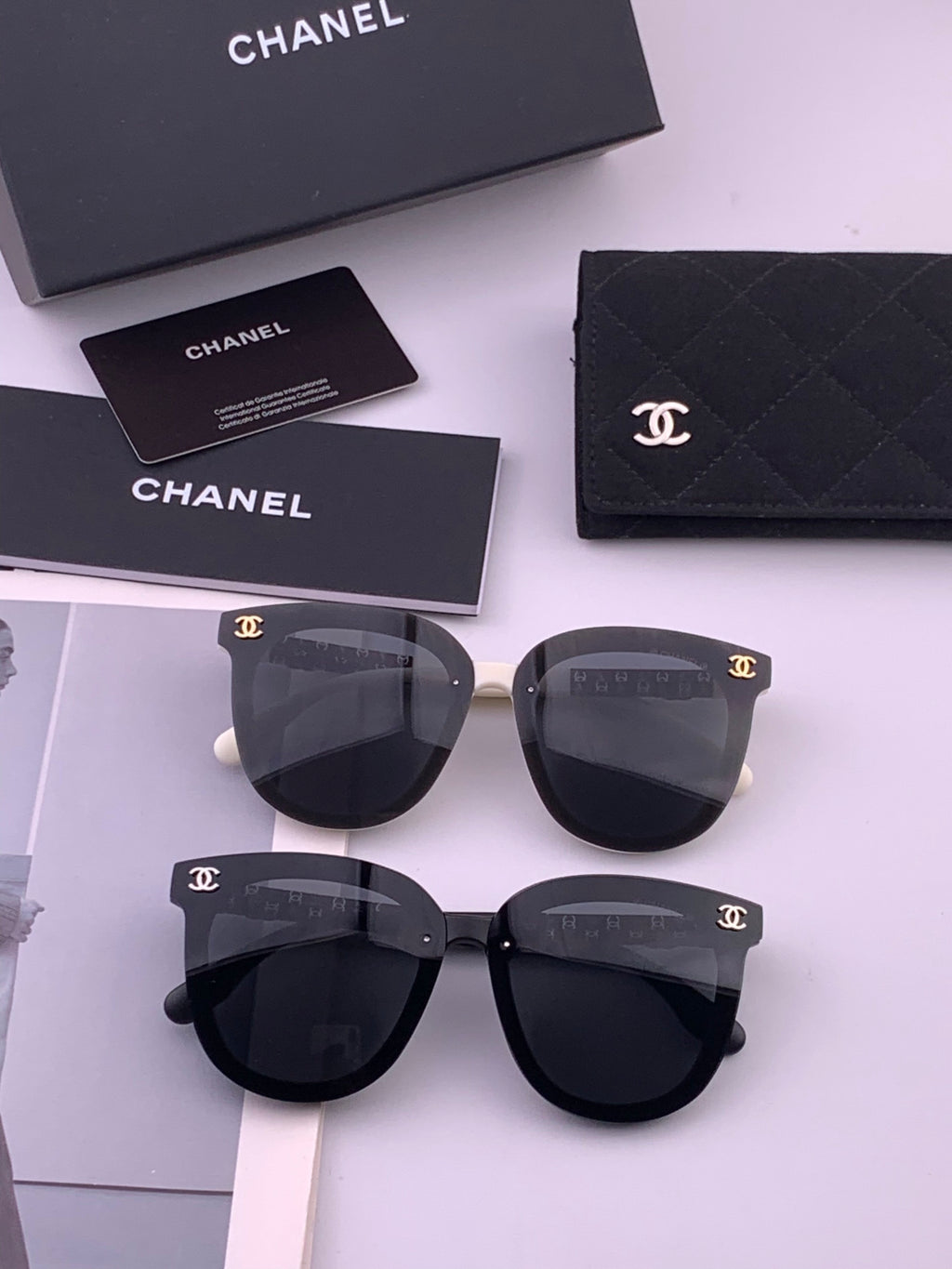Chanel CH3620 Polarized Square Brown Lens Sunglasses for Men & Women - 486593 - detail image 7
