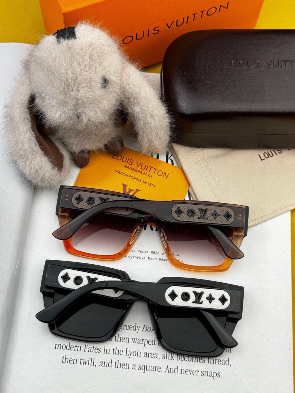 Chanel CH6132 Polarized Square Red Lens Sunglasses for Men & Women - detail image 6