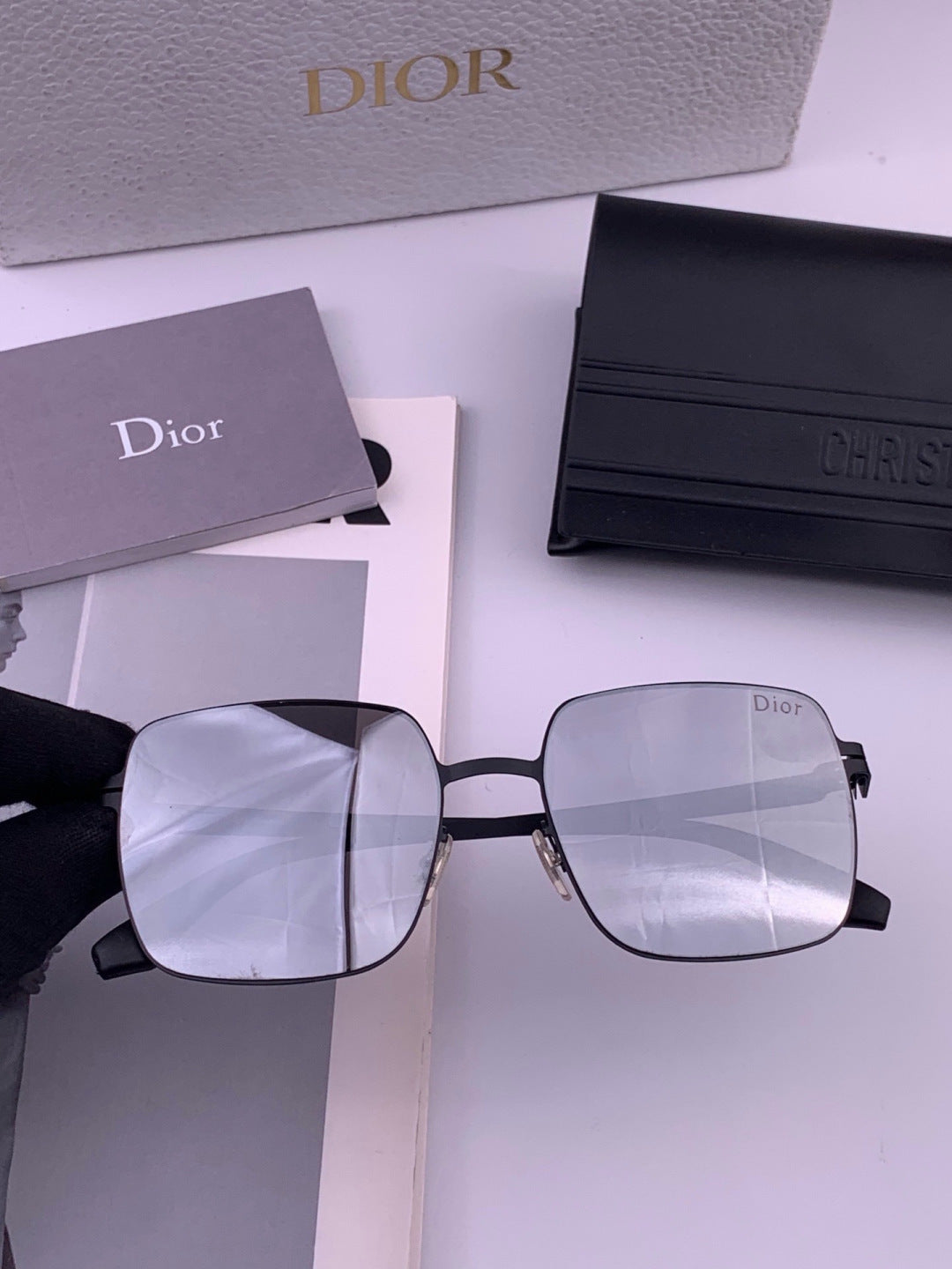 Dior D3908 Fashion Black Lens Sunglasses for Men & Women