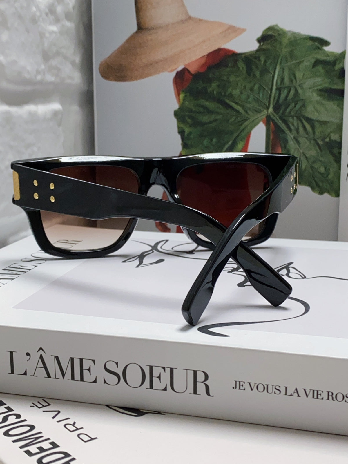 Dita Square Gray Lens Sunglasses for Men & Women - 488072 - detail image 2
