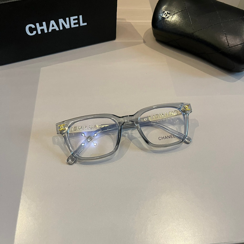 Chanel Oversized Silver Lens Sunglasses for Men & Women - 415339 - detail image 6