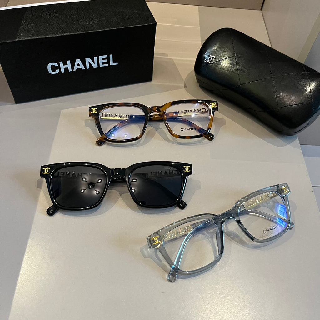 Chanel Oversized Silver Lens Sunglasses for Men & Women - 415339 - detail image 9