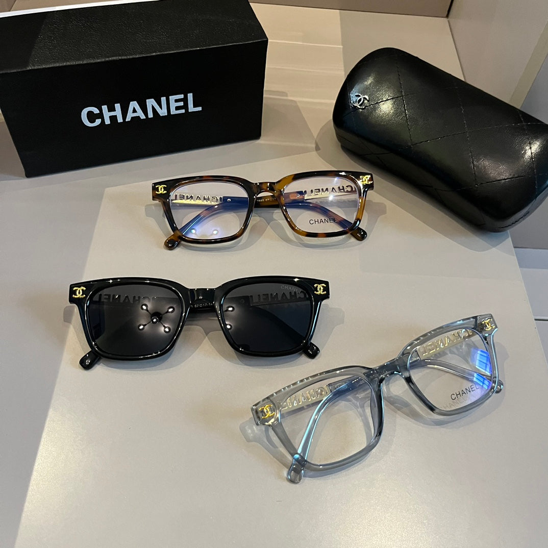 Chanel Oversized Silver Lens Sunglasses for Men & Women - 415338 - detail image 10