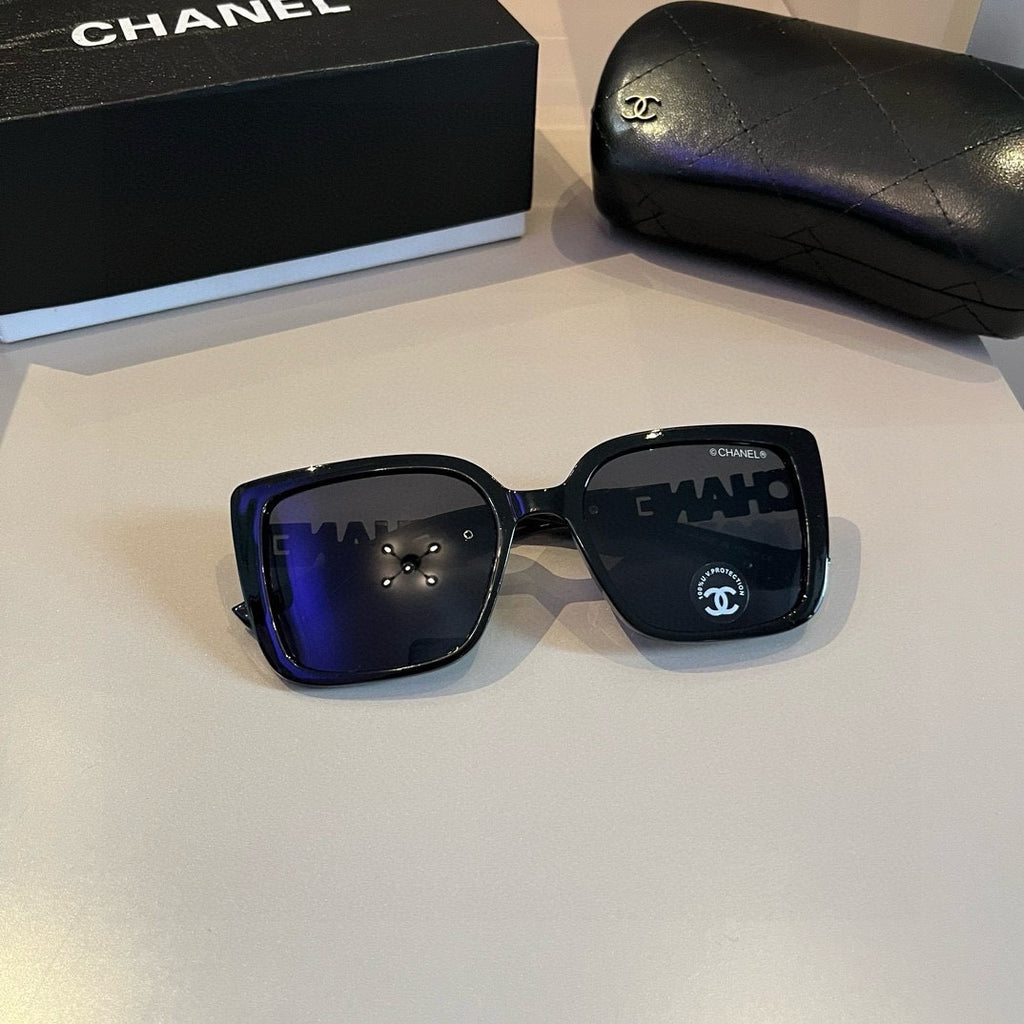 Chanel Square Gold Lens Sunglasses for Men & Women - 997709 - detail image 5