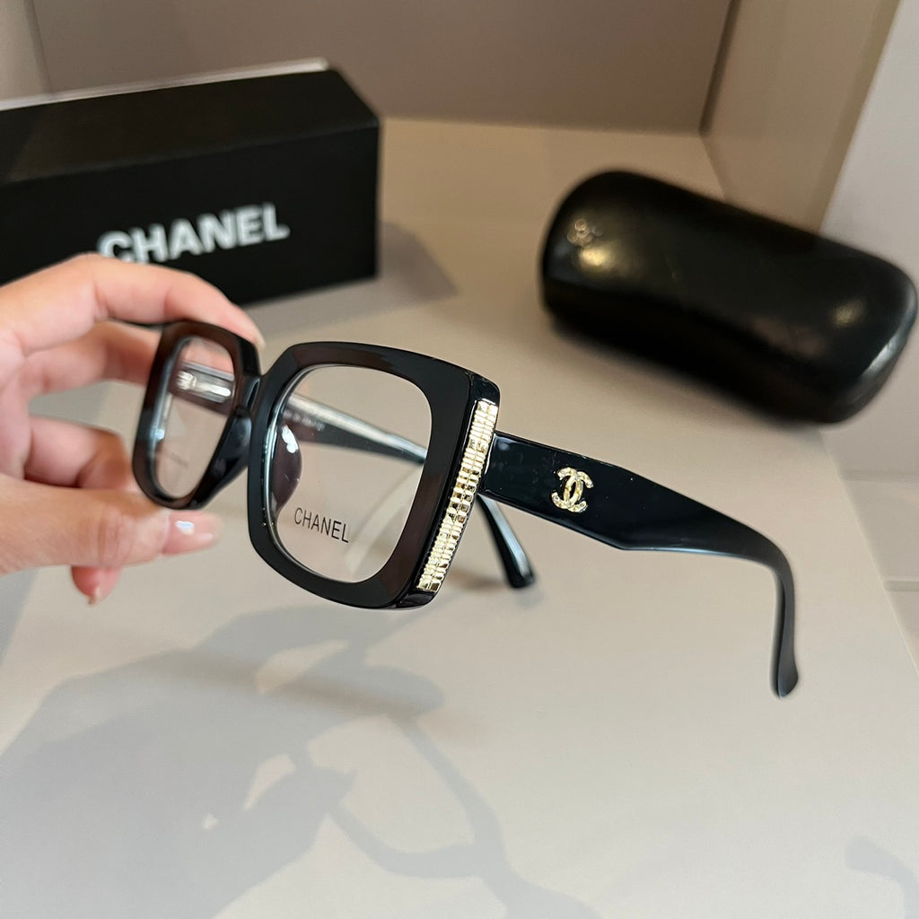 Chanel Oversized Silver Lens Sunglasses for Men & Women - 997720 - detail image 3