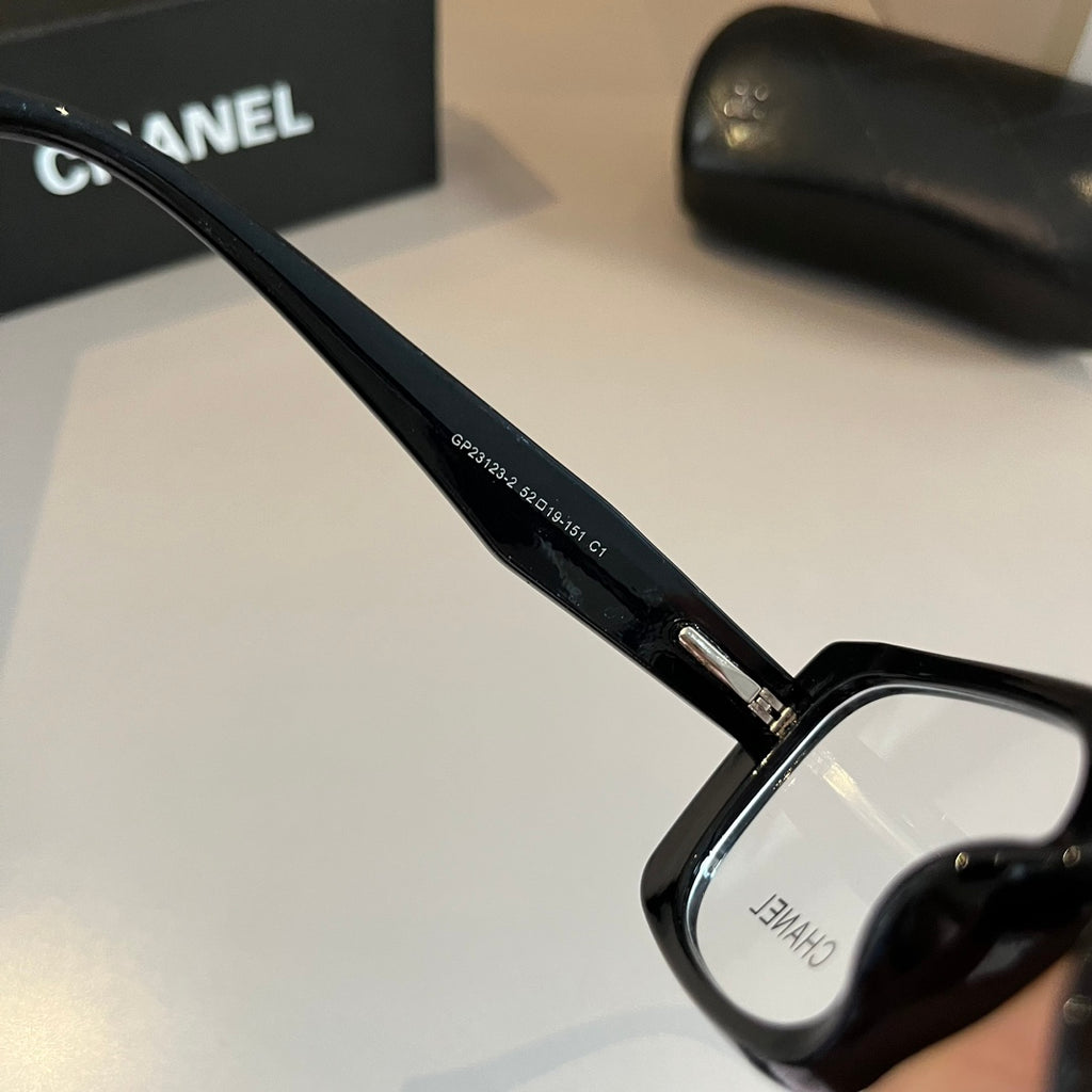 Chanel Oversized Silver Lens Sunglasses for Men & Women - 997720 - detail image 8