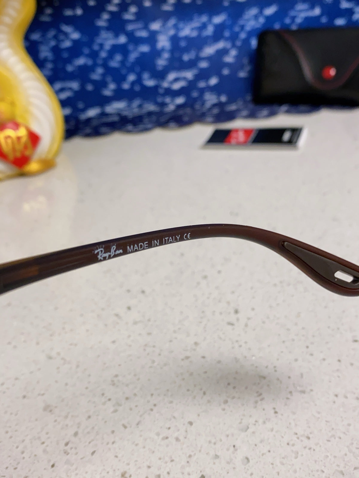 Ray-Ban BR8945 Polarized Square Brown Lens Sunglasses for Men & Women - detail image 7