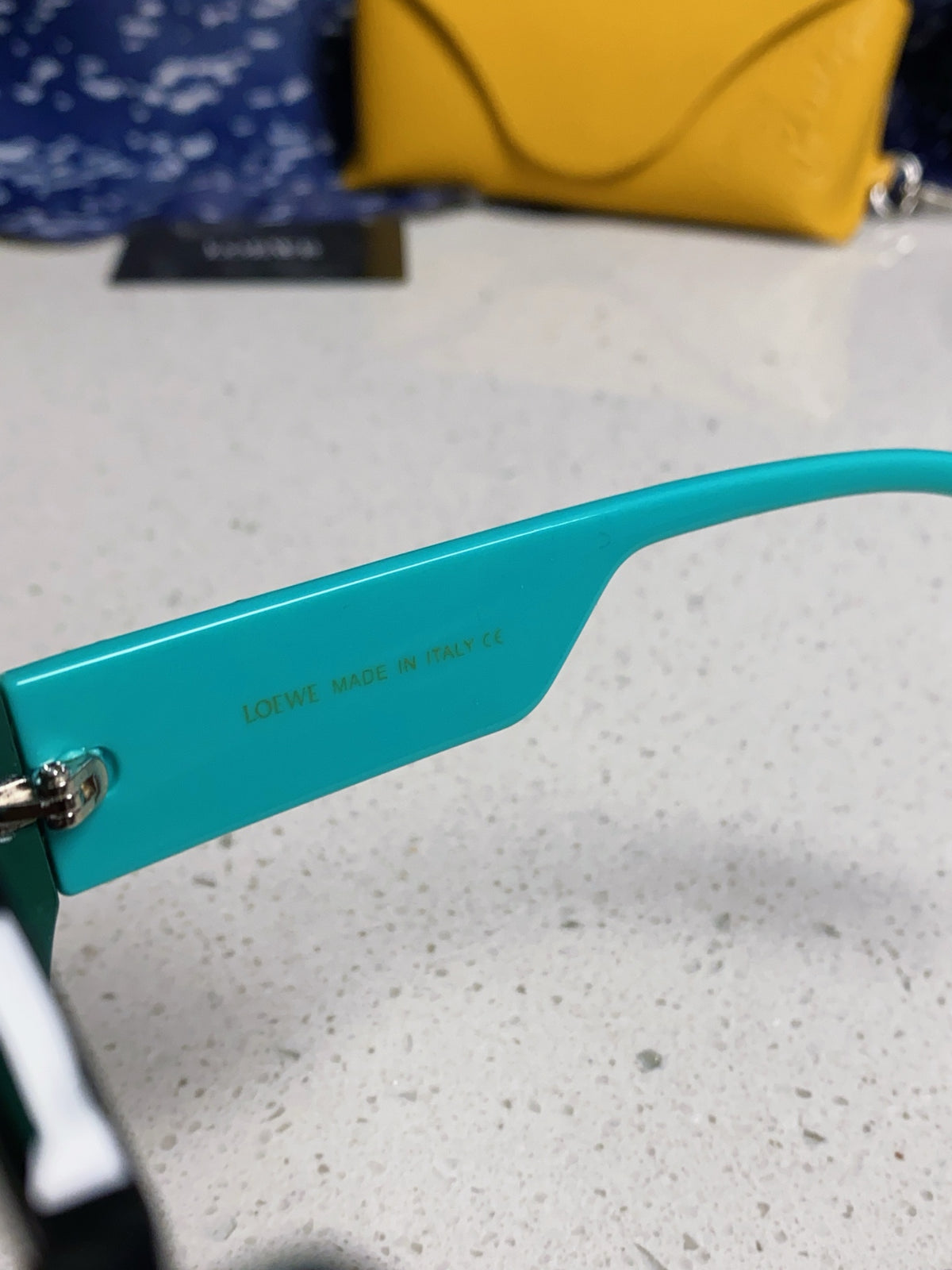 Loewe Square Silver Lens Sunglasses for Women - detail image 7
