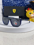 Ray-Ban RB8371 Polarized Square Silver Lens Sunglasses for Men & Women