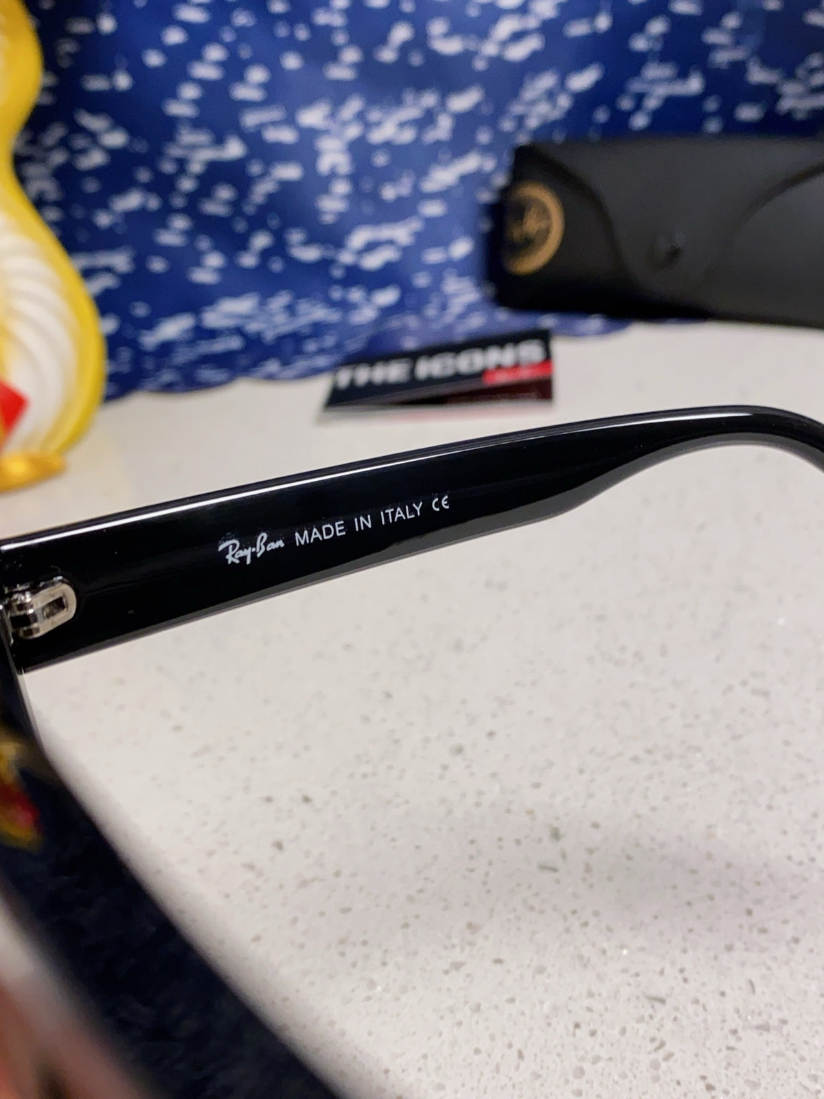 Ray-Ban RB4397 Polarized Square Silver Lens Sunglasses for Men & Wome - 383159 - detail image 7