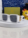 Burberry Oversized Silver Lens Sunglasses for Men & Women - 416031