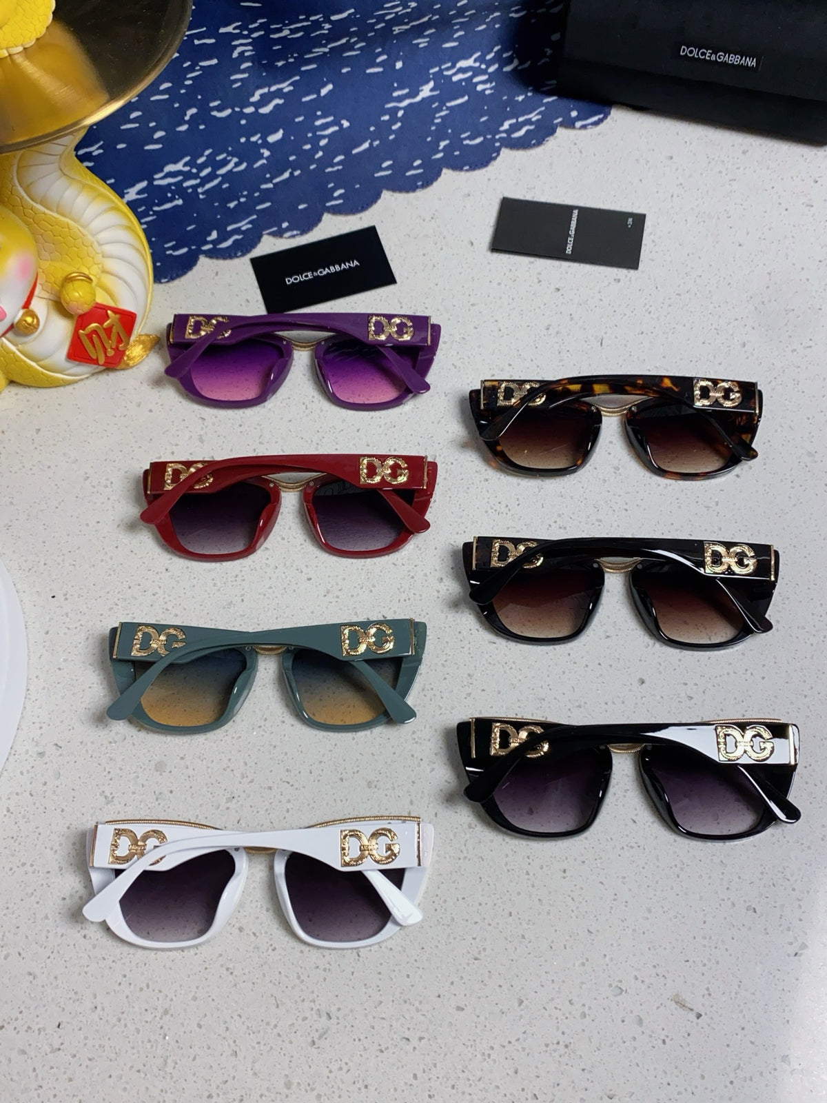 Dolce & Gabbana Cat-Eye Red Lens Sunglasses for Men & Women - 450037 - detail image 11