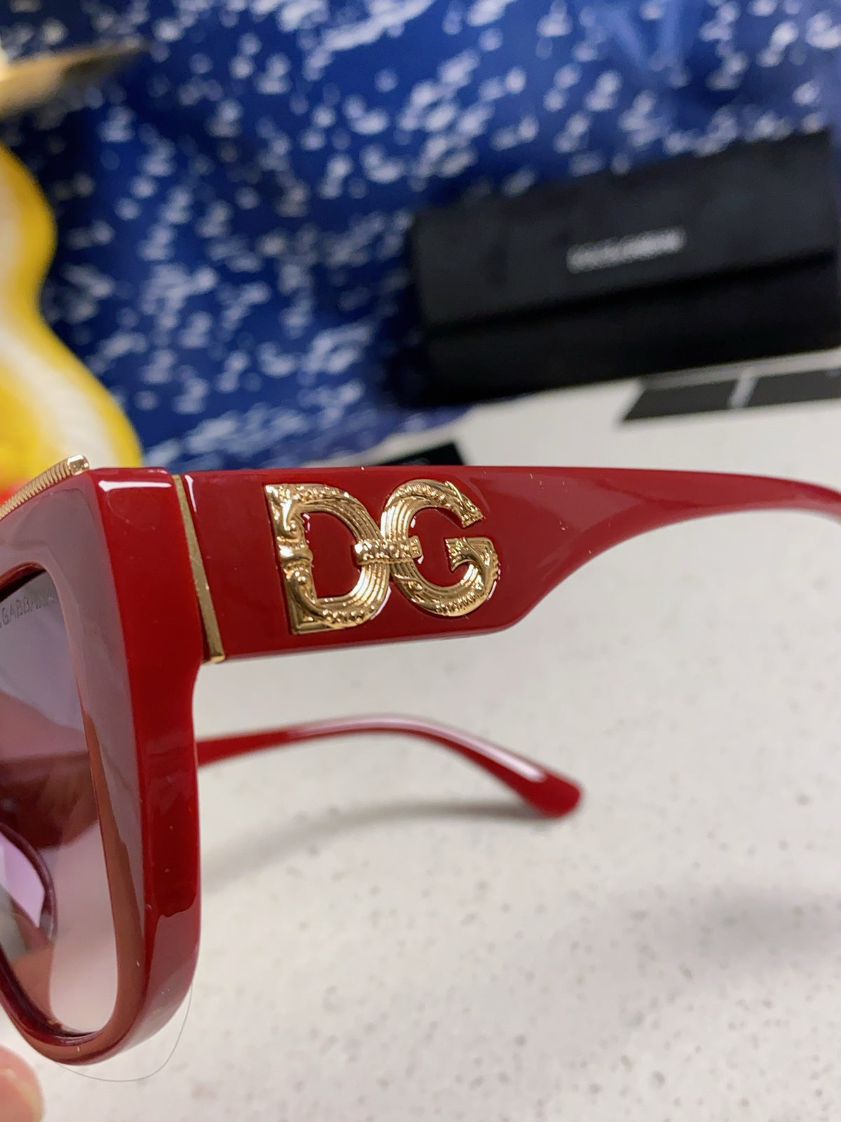 Dolce & Gabbana Cat-Eye Red Lens Sunglasses for Men & Women - 450037 - detail image 7