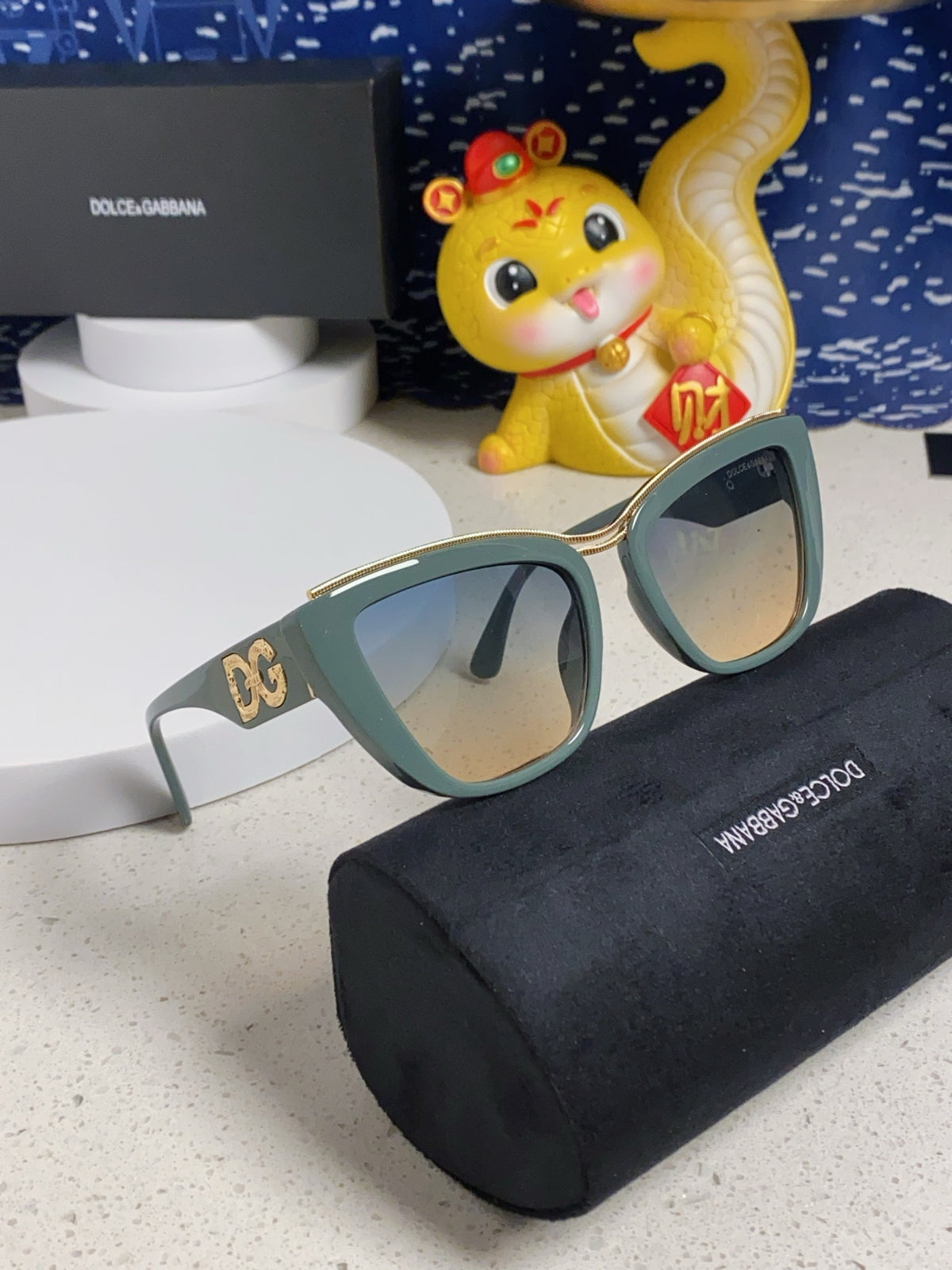 Dolce & Gabbana Cat-Eye Silver Lens Sunglasses for Men & Women - 416567 - detail image 10