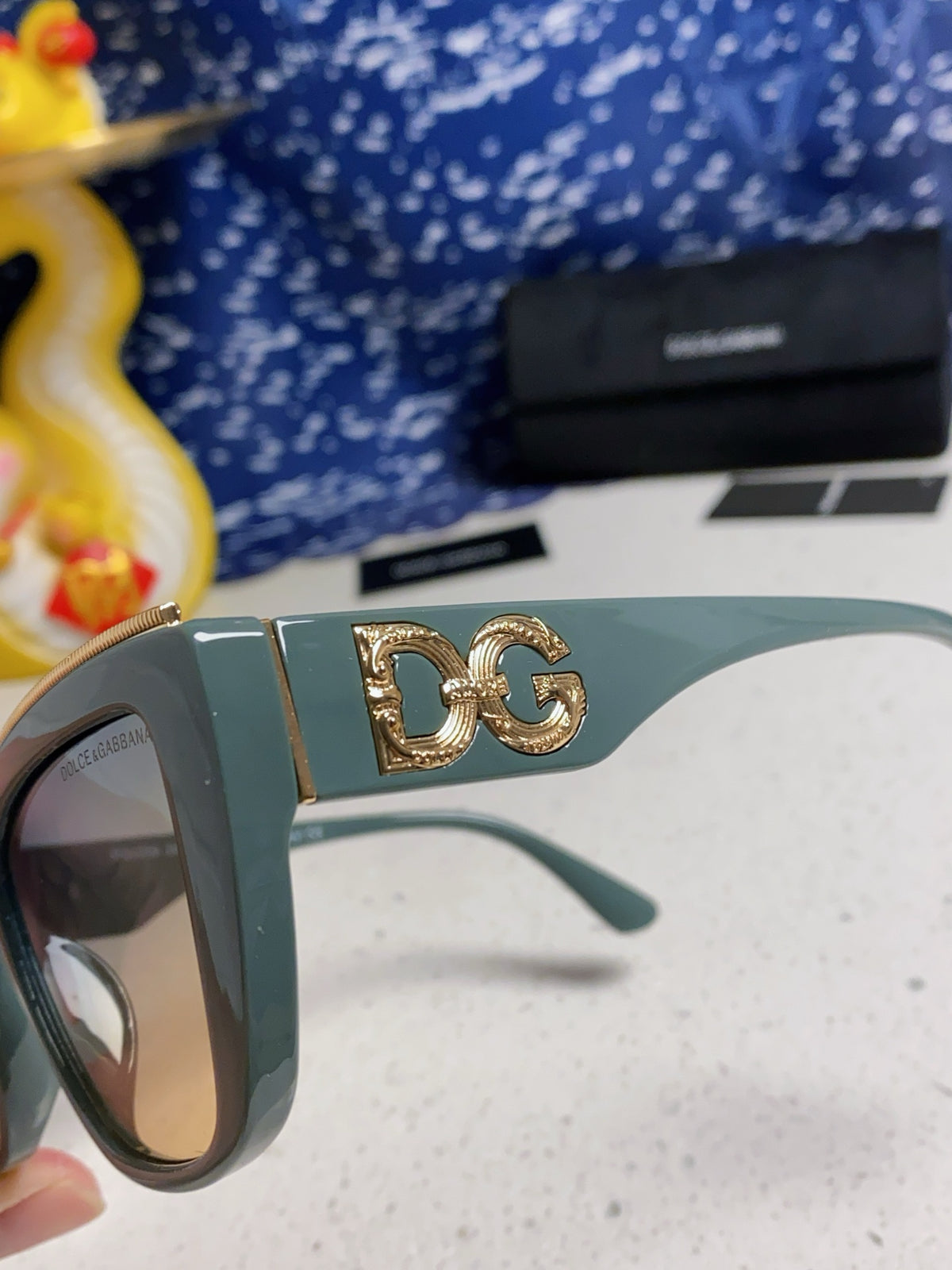 Dolce & Gabbana Cat-Eye Silver Lens Sunglasses for Men & Women - 416567 - detail image 7