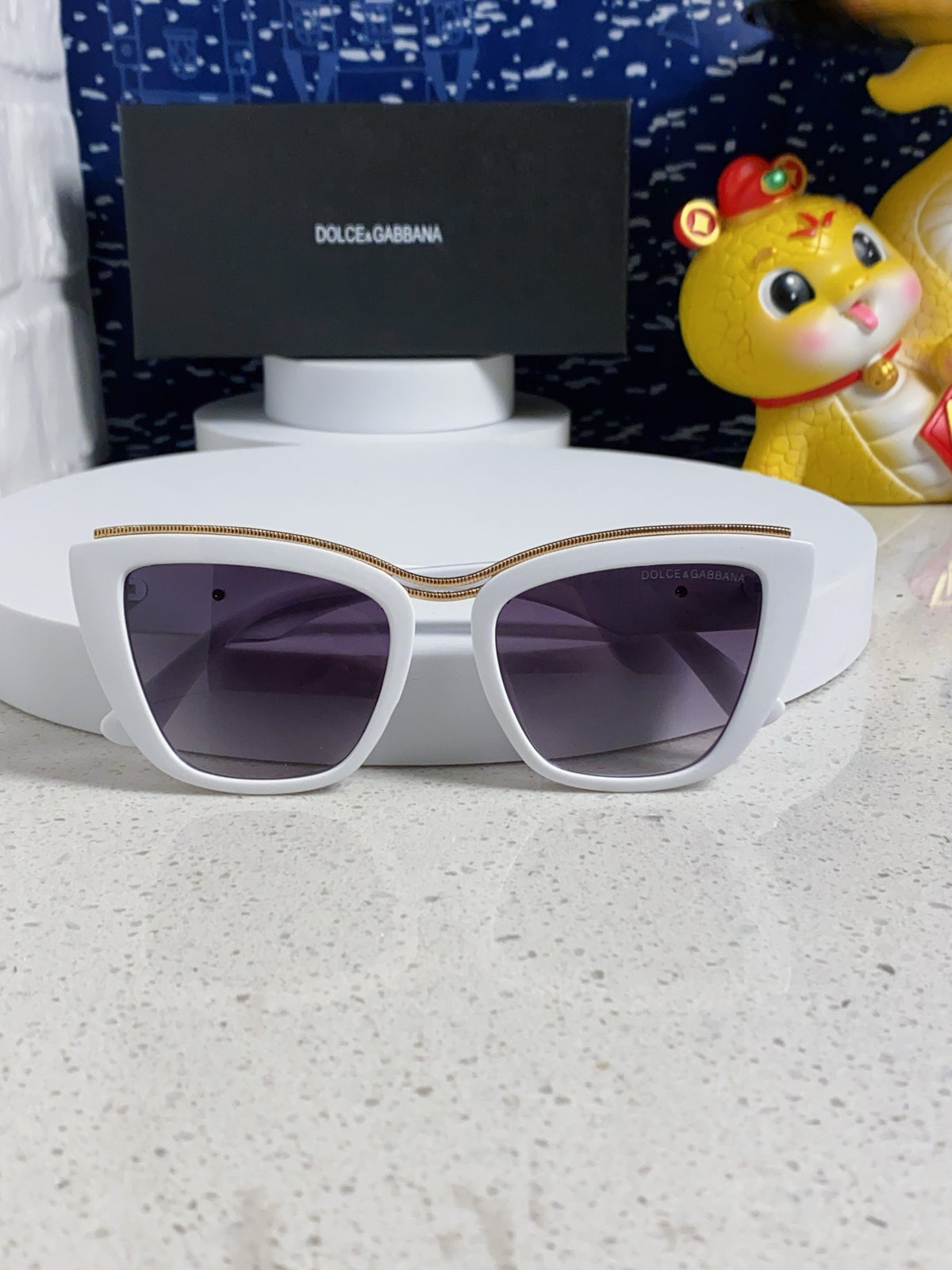 Dolce & Gabbana Cat-Eye Silver Lens Sunglasses for Men & Women - 450039 - detail image 9