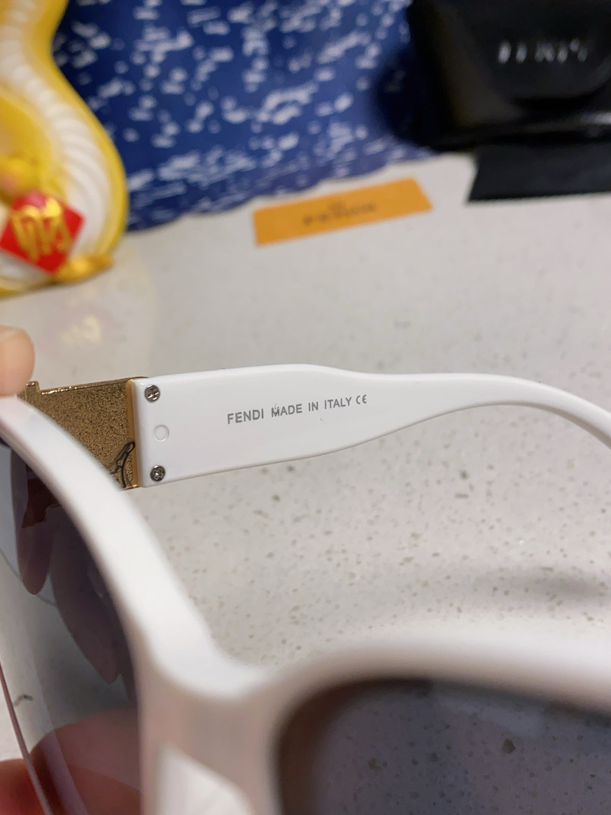 Fendi Polarized Cat-Eye Silver Lens Sunglasses for Men & Women - 449816 - detail image 8
